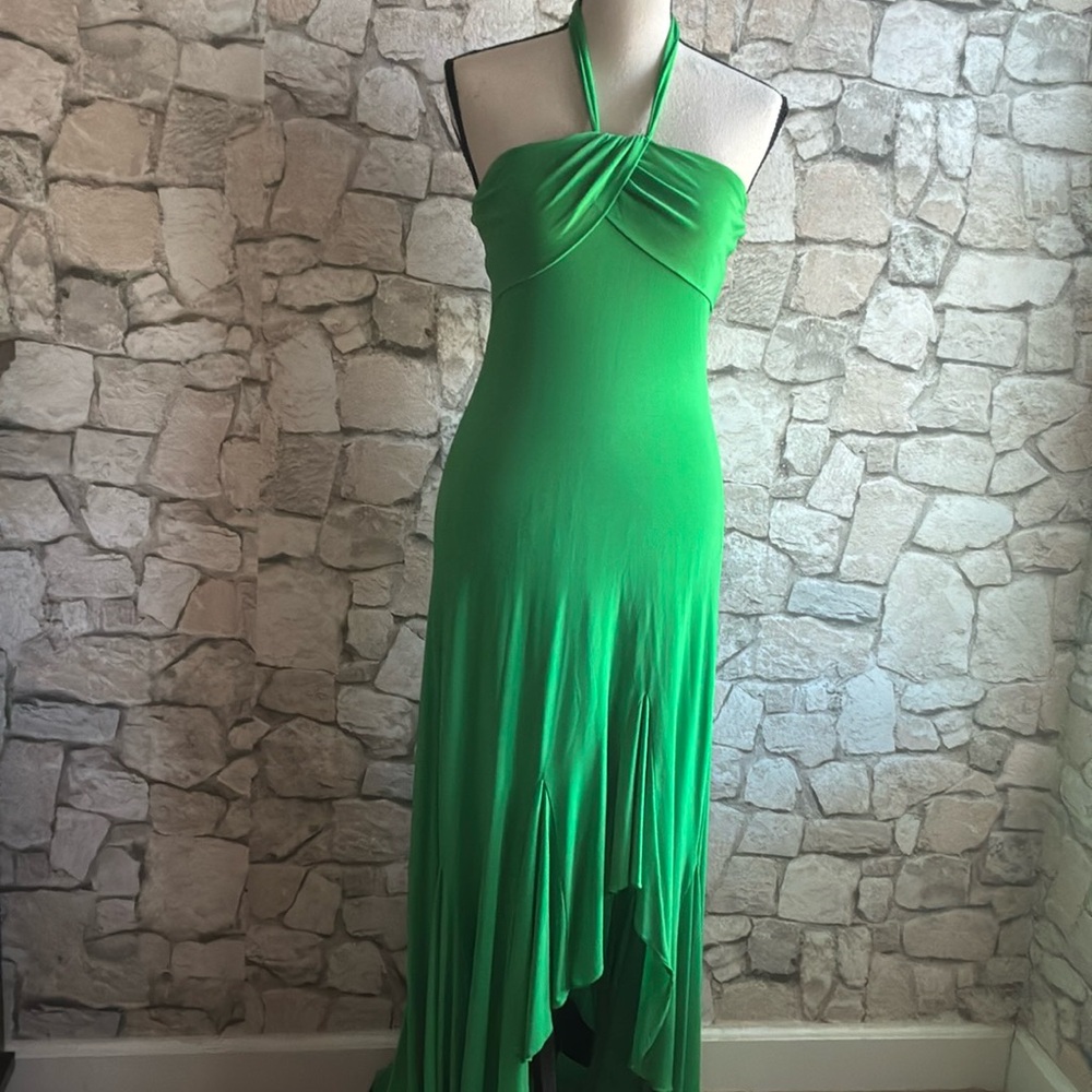 Elegant Green Maxi Dress